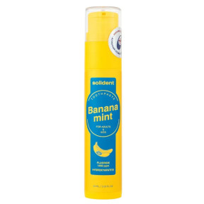 Зубна паста Solident Banana Mint / Банан-м'ята з фтором 1450 ppm, 60 мл